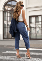 Hose Jeans mom fit Stay Inspired dunkelblau