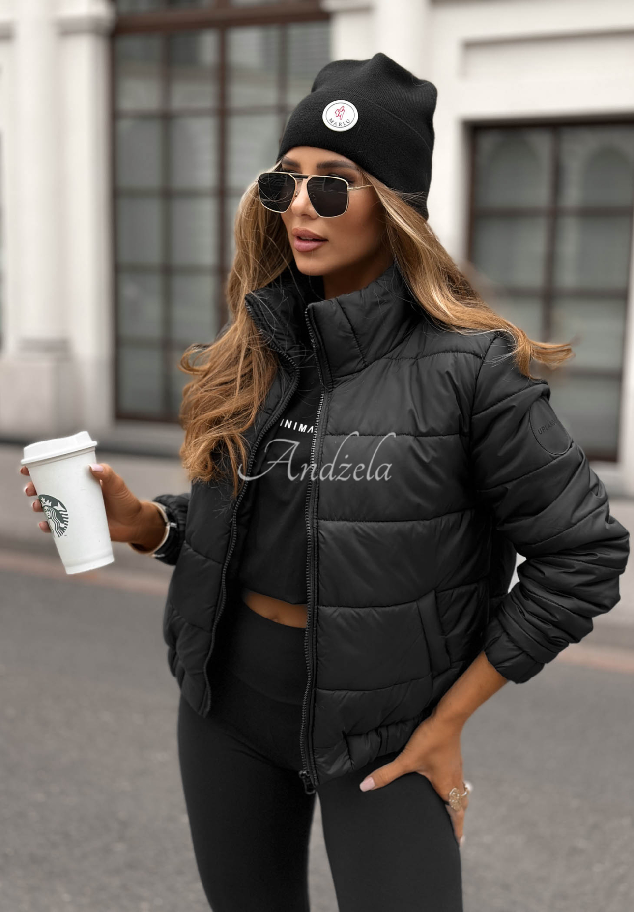 Steppjacke Broken Silence Schwarz