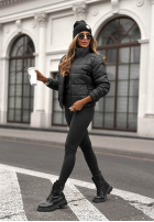 Pikowana Jacke Broken Silence Schwarz
