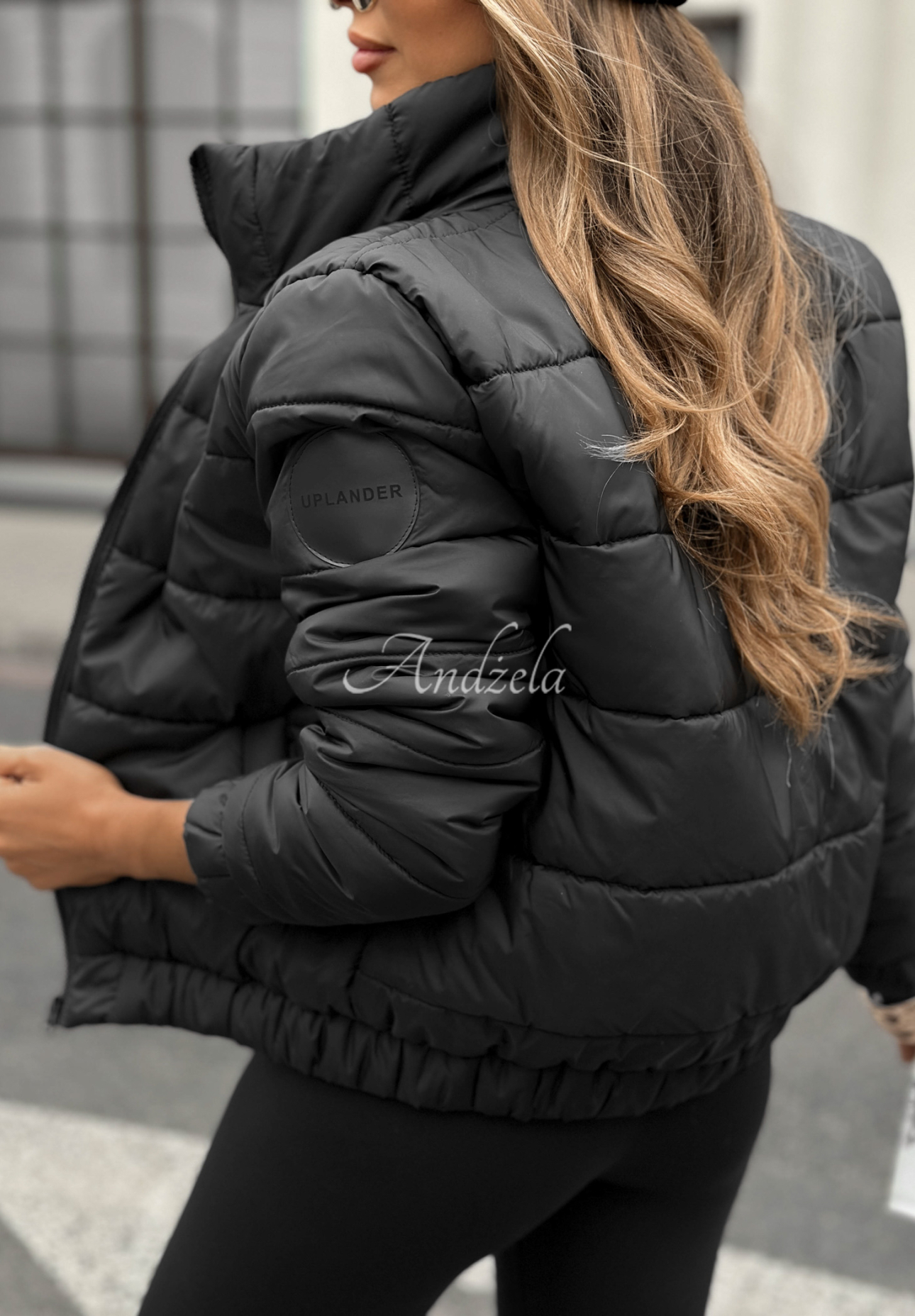 Steppjacke Broken Silence Schwarz