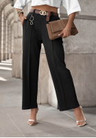 Stoffhose mit Gürtel Full Battery Schwarz