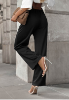 Material Hose z paskiem Before You Go Schwarz