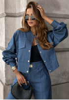 Jeansjacke Real Success Blau