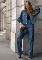 Jeans Jacke That’s The Point Blau