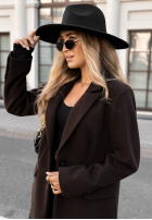 Długi płaszcz Next Chapter czekoladowy