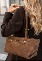 Zamszowa Tasche That Thought Beige