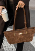 Zamszowa Tasche That Thought Beige