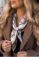 Halstuch Mit Muster Little Details Hell Beige