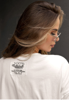 Bluse z dekoltem w serek Lucky Dream Ecru