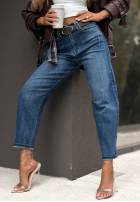Hose Jeans z paskiem Calm But Crazy Blau