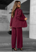 Blazer Until You Ask Burgunderrot