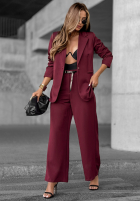 Blazer Until You Ask Burgunderrot