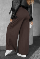 Material Hose wide leg Trust The Moment Schokoladenbraun