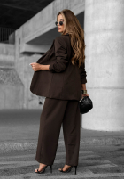 Blazer Until You Ask Schokoladenbraun