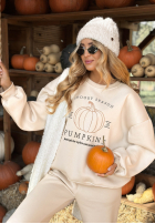 Sweat Set Sweatshirt i Hose Pumpkins Beige