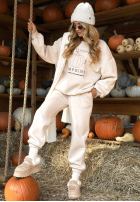Sweat Set Sweatshirt i Hose Pumpkins Beige