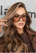 Brille przeciwsłoneczne Mit Muster Shades On Schokoladenbraun II