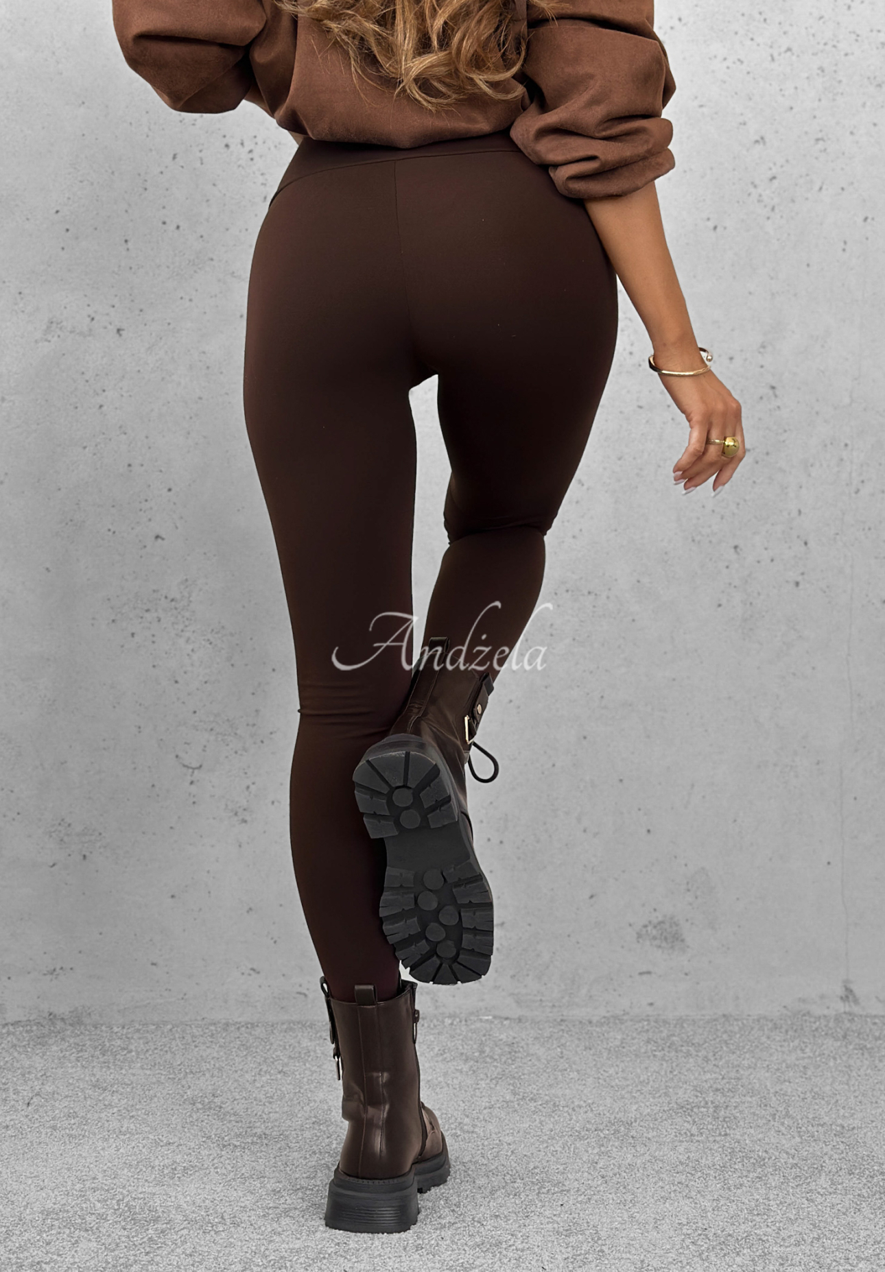 Viskose Leggings I Am Ready Now Schokoladenbraun