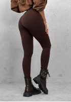 Leggings I Am Ready Now Schokoladenbraun