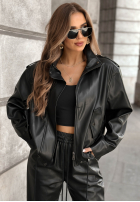 Skórzany Set Jacke i Hose Choosing Myself Schwarz