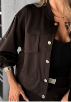 Jeans Jacke That’s The Point Schokoladenbraun