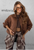 Bomberjacke Delete That Schokoladenbraun