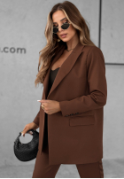 Marynarka Runway Ready czekoladowa