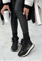 Sneakersy z futerkiem Getting Really Cold Schwarz