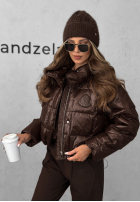 Puchowa Jacke Cinnamon Nights Schokoladenbraun