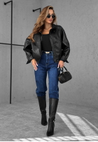 Skórzana kurtka All Yours Now czarna