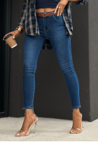 Hose Jeans skinny z paskiem Just Another Day dunkelblau