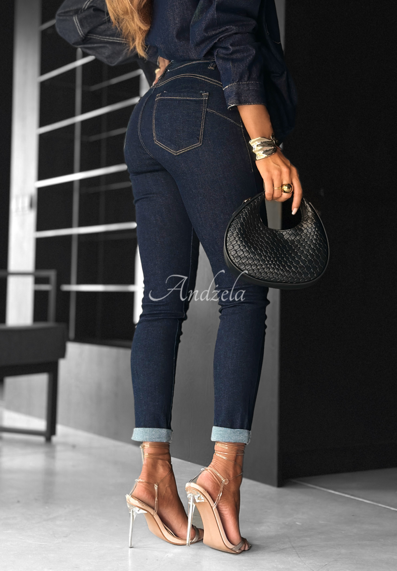 Skinny Jeans Hazelton Dunkelblau