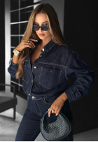 Jeans Hemd Beyond The Ordinary Dunkelblau
