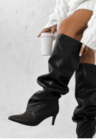 Skórzane Stiefel Bad Signal Schwarz