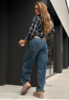 Hose Jeans wide leg Not Your Type dunkelblau