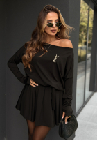 Krótki Jumpsuit Dare To Be Seen Schwarz