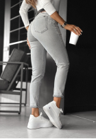 Hose Jeans z paskiem Not Even Close Grau