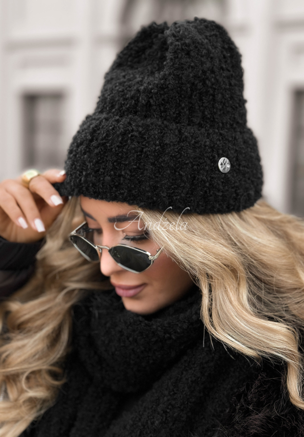 M&uuml;tze boucle Winter Everywhere Schwarz