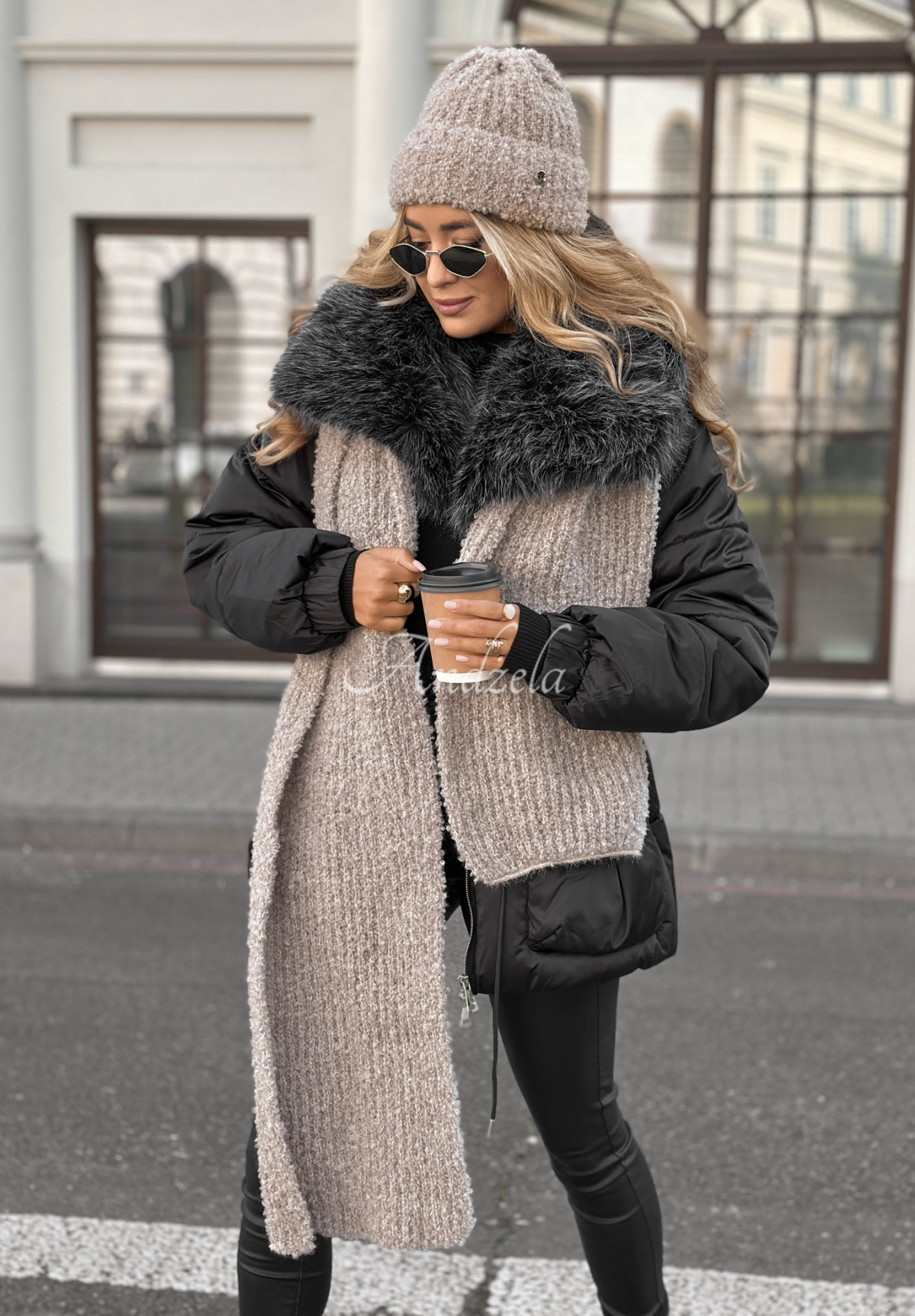 Mütze boucle Winter Everywhere Beige