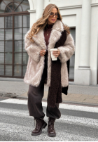Mantel futerko z kołnierzem Chestnut Hill Beige