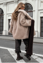 Mantel futerko z kołnierzem Chestnut Hill Beige