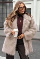 Mantel futerko z kołnierzem Chestnut Hill Beige