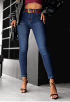 Hose Jeans skinny What If I Did dunkelblau
