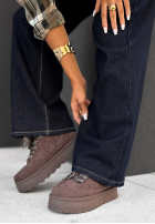 Hose Jeans wide leg Inspire The World Dunkelblau