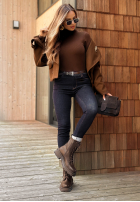 Hose Jeans mom fit New Meadows Dunkelblau