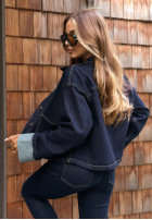 Jeans Hemd Goodness Returns Dunkelblau