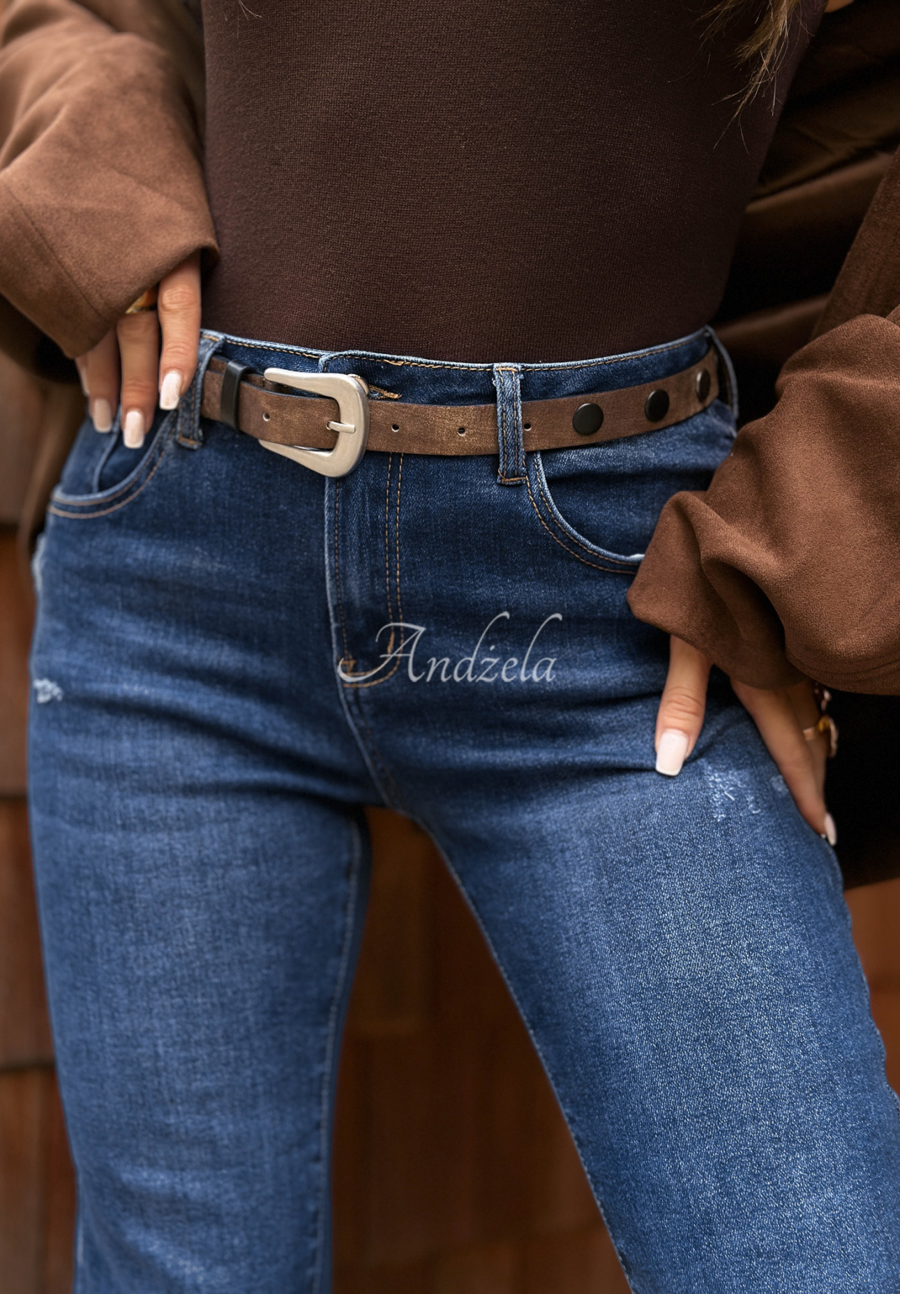 Skinny-Jeans Missed Again Blau