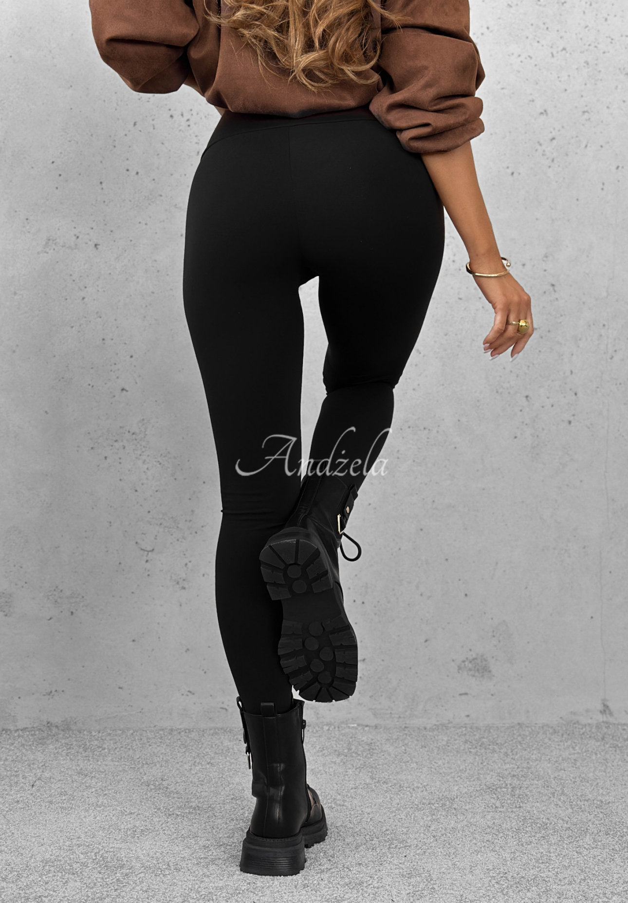 Viscose leggings I Am Ready Now black