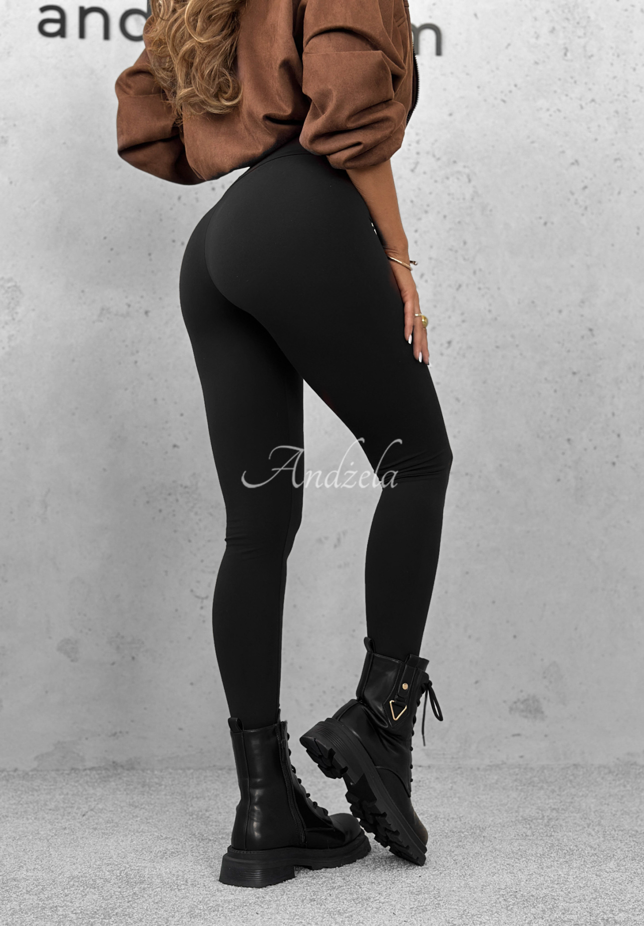 Viscose leggings I Am Ready Now black