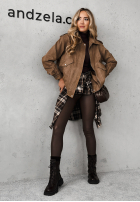 Krótka Jacke bomberka Coldest Winds Beige